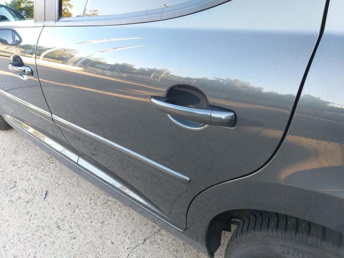 Peugeot 207SW original Tür hinten links KTP Grau Shark Kombi Rohbau Bj.2008